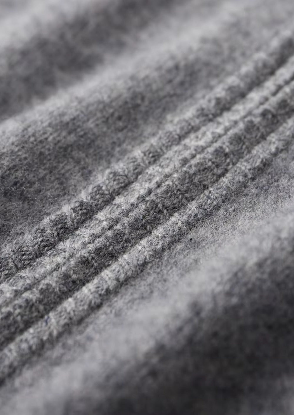 Bluza Dzianinowa Męska na Zamek – Kardigan z Kontrastowym Kołnierzem