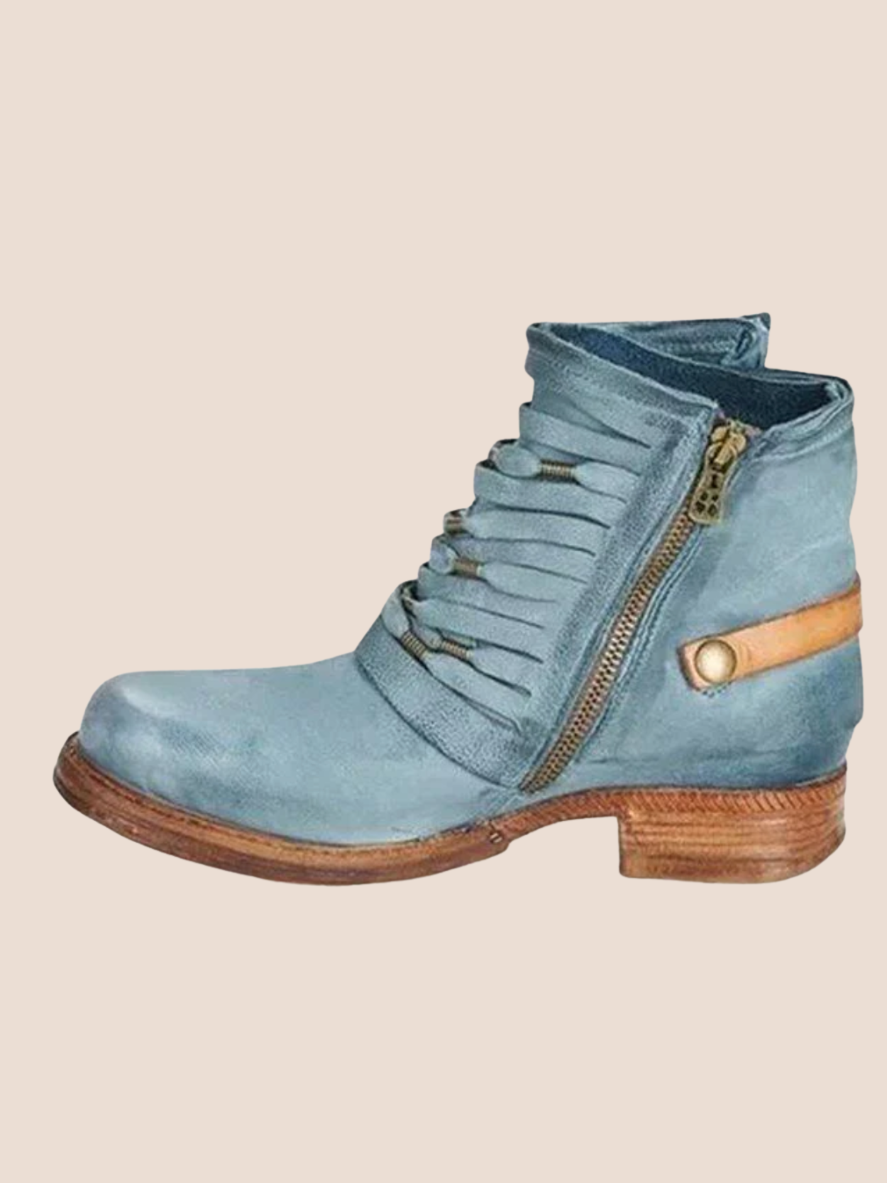 Stylowe botki damskie z wiązaniem