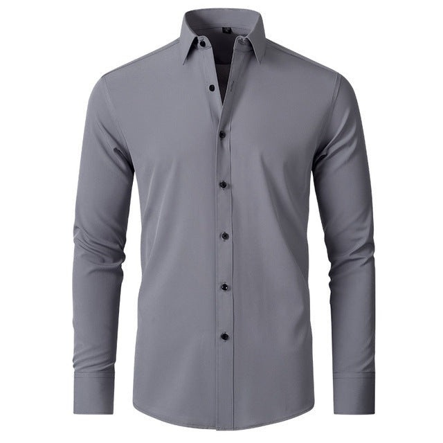 Koszula Męska Slim Fit – Wizytowa Koszula z Długim Rękawem