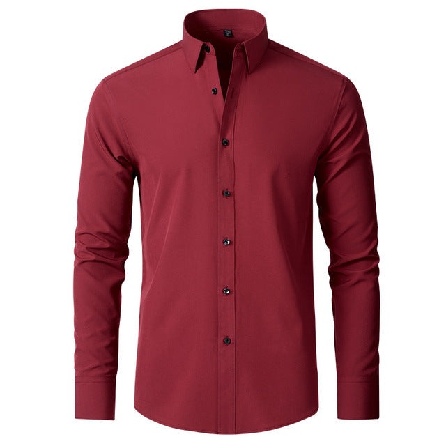 Koszula Męska Slim Fit – Wizytowa Koszula z Długim Rękawem